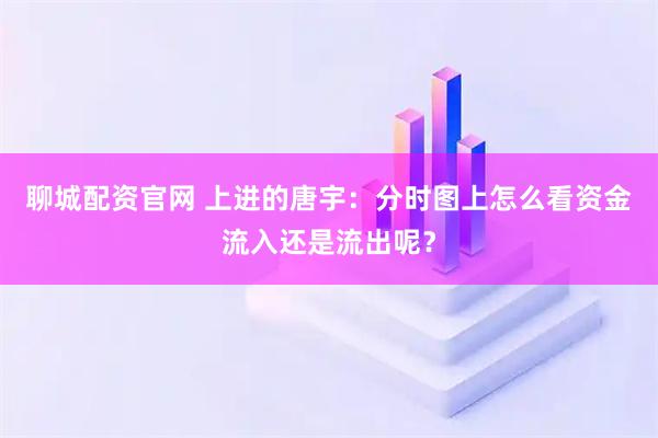 聊城配资官网 上进的唐宇:分时图上怎么看资金流入还是流出呢?
